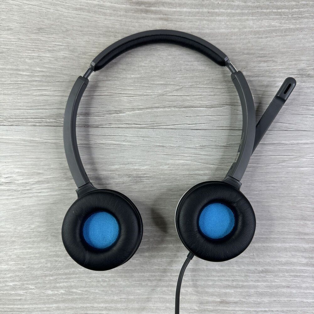 Cisco 532 Wired Dual Stereo Headset Over-the-Head Black (CP-HS-W-532-RJ) - Picture 4 of 10